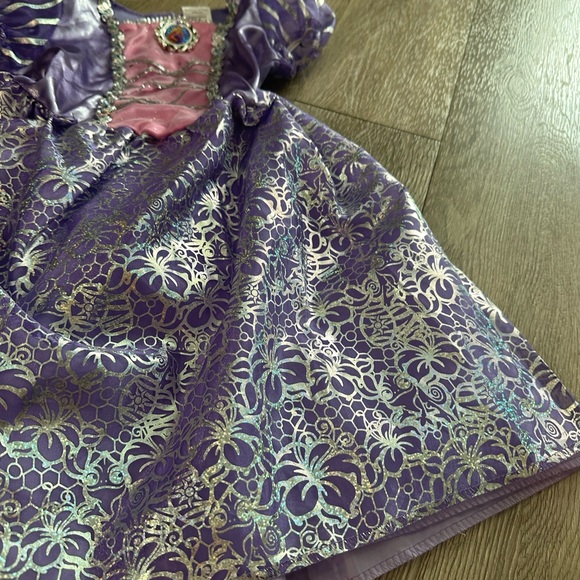 Disney Princess Rapunzel Core Dress Sz Girls 4-6x - Picture 4 of 10